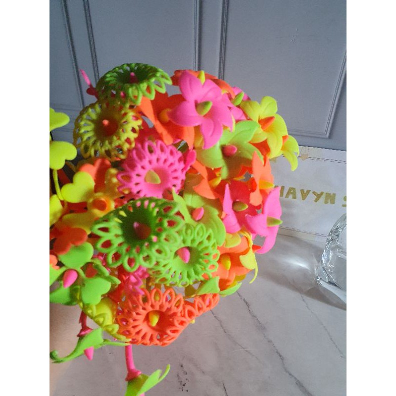 (12pc) pen gel bunga/gel pen bunga/gel murah/pen inul-2