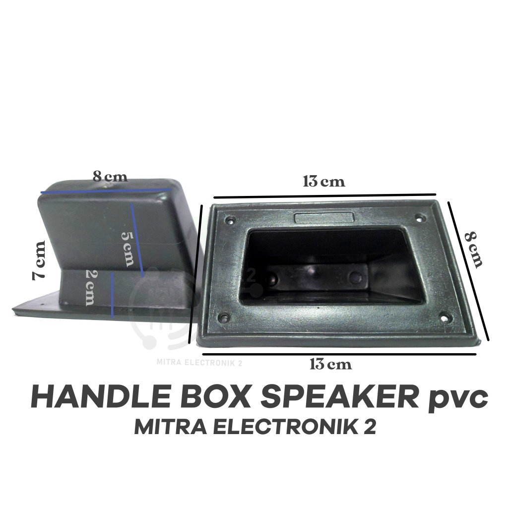 Handle Box Speaker Pegangan Selop Plastik Pvc Tebal Model H 02