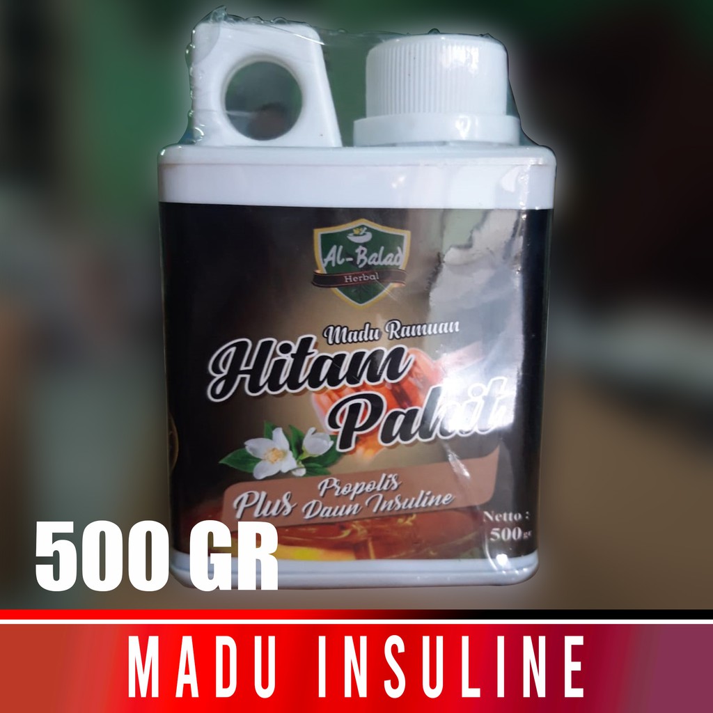 MADU INSULINE SUPLEMENT DIABETES / RASA PAHIT / 500 GRAM