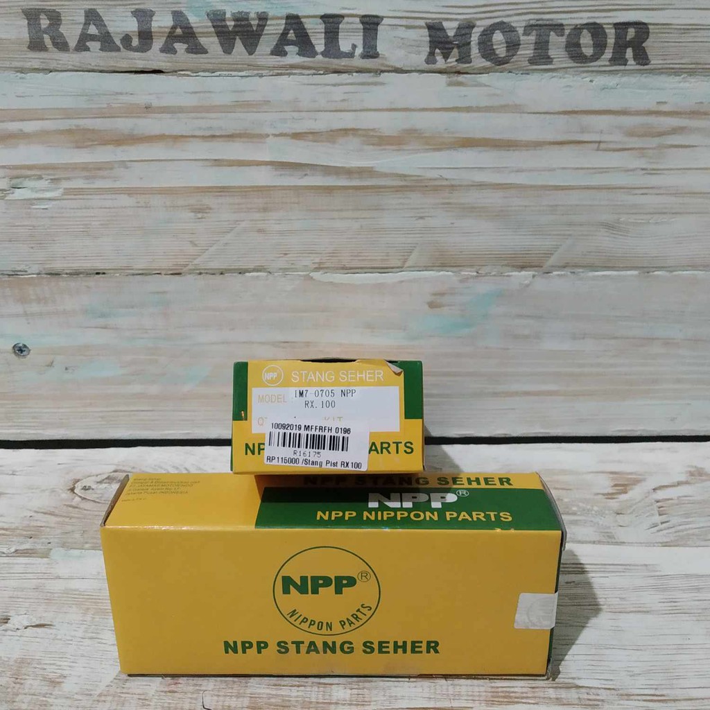 STANG SEHER RX 100 MEREK NPP