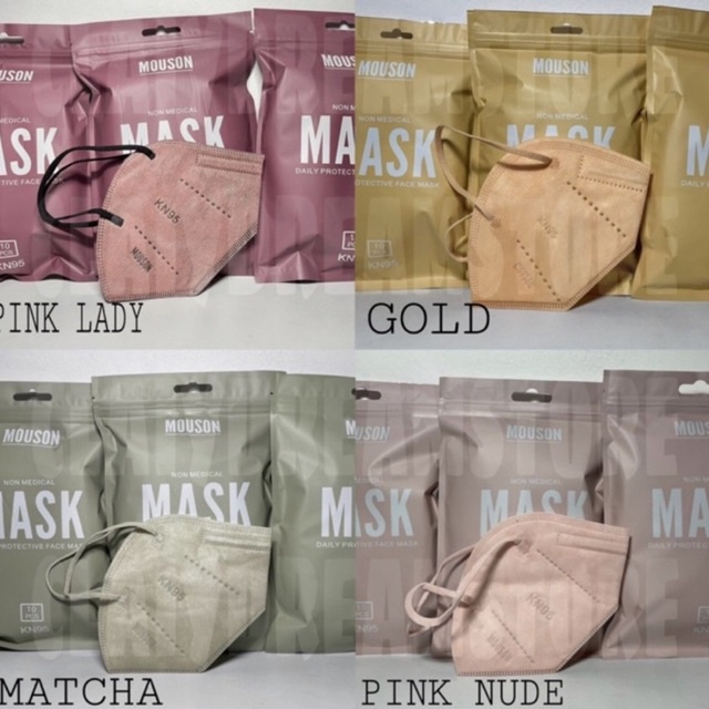 Masker KN95 Mouson Face Mask Isi 10pcs