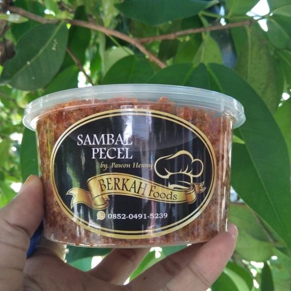 

Sambel pecel pesenan