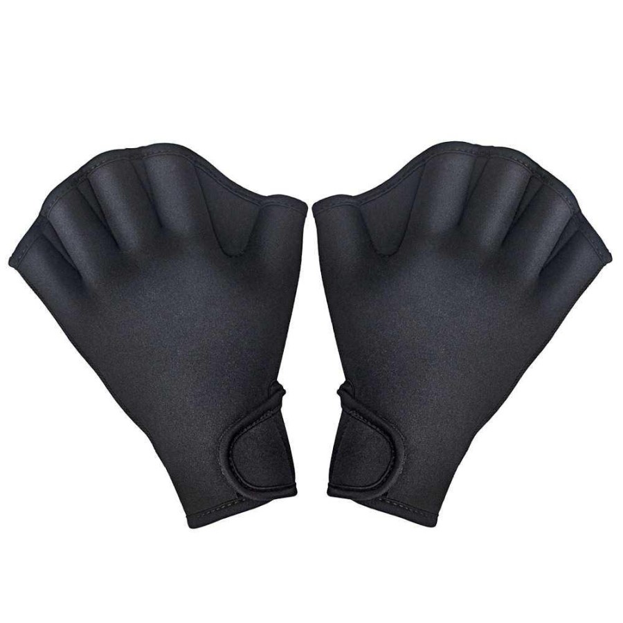 Sarung Tangan Renang Swimming Paddle Gloves - SG-534 - Black