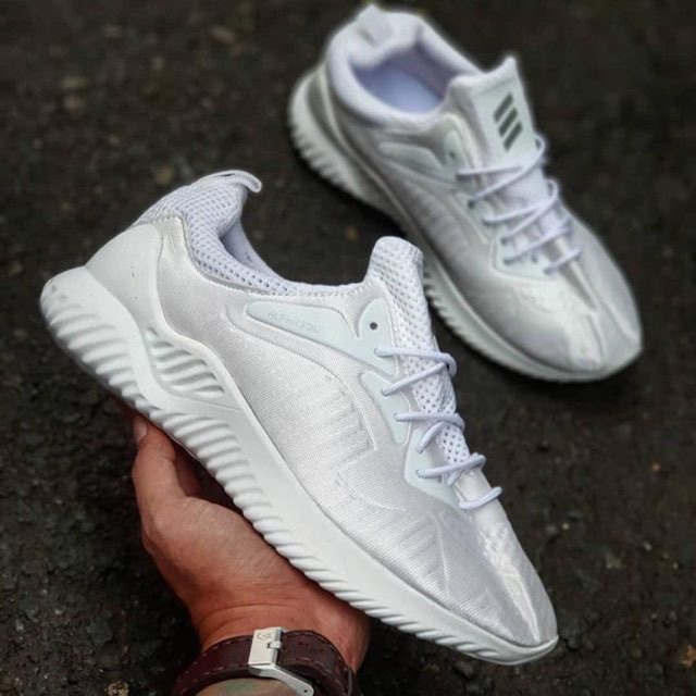 Adidas alphabounce beyond "triple white" men replika vietnam