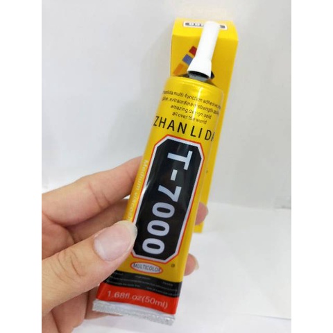 LEM LCD TOUCHSCREEN T7000 50ml  / Lem T7000 /  Lem t 7000 Hitam / Lem Touchscreen T-7000 50ml