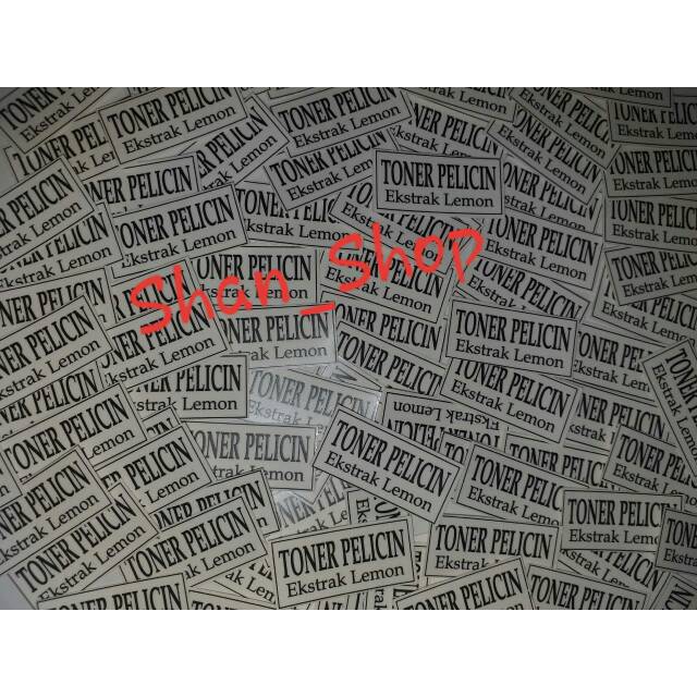 

STIKER TONER PELICIN 303pcs TRANSPARAN/BISA REQUEST NAMA LAIN