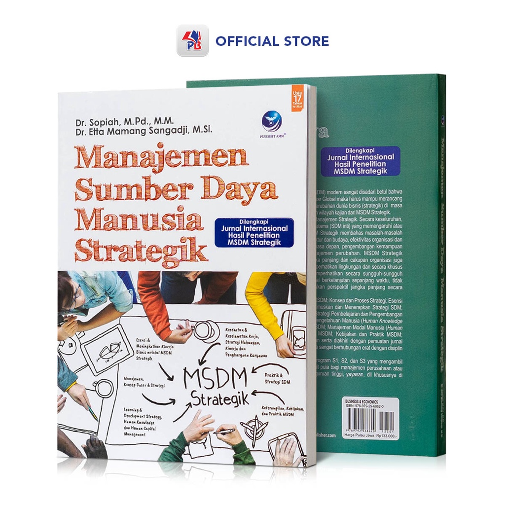 Buku Manajemen Sumber Daya Manusia Strategik Pembelajaran Bisnis MSDM Strategik / ANDI OFFSET - AO