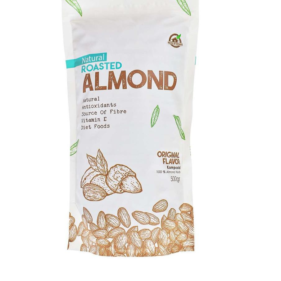

♞ Natural Roasted Almond (Panggang) 500 Gr ✬