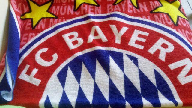 (oab) Handuk Club Bola Fc Bayern Munchen Ukuran Besar 72x143