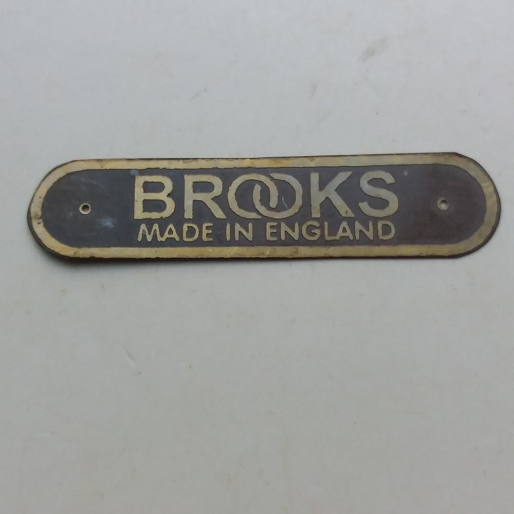 CENA1587 Emblem Sadel Sepeda Onthel Brooks