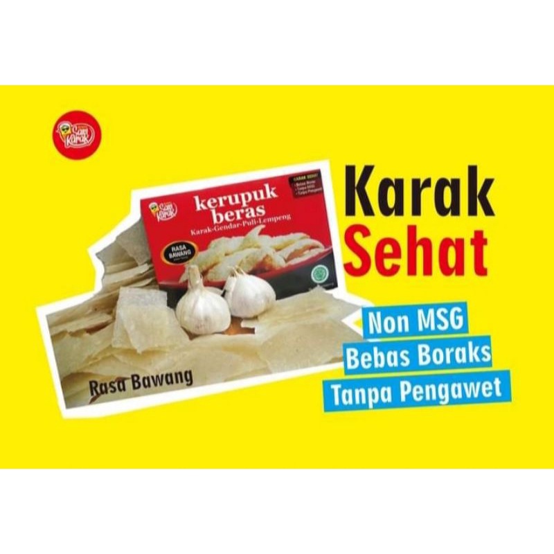 

SARI KARAK [200gr] | KERUPUK GENDAR | KARAK SOLO | KARAK MENTAH | KARAK SEHAT