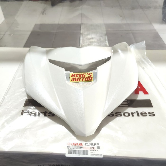 PANEL FRONT, TAMENG DEPAN JUPITER MX KING PUTIH (2PV-F3391-P0)