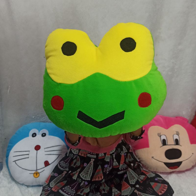 BANTAL kepala VELBOA 40CM karakter murah boneka
