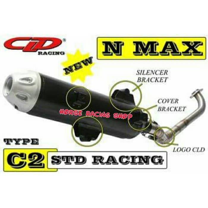 knalpot standar racing nmax c2 cld racing