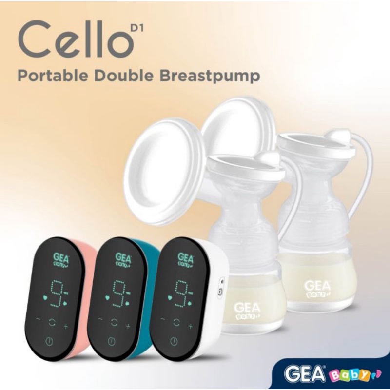 GEA CELLO D1 Portable Double Breastpump