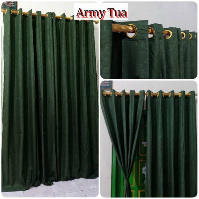  BAYAR DI  TEMPAT GORDEN  EMBOS SMOKERING DARK ARMY 120X220 