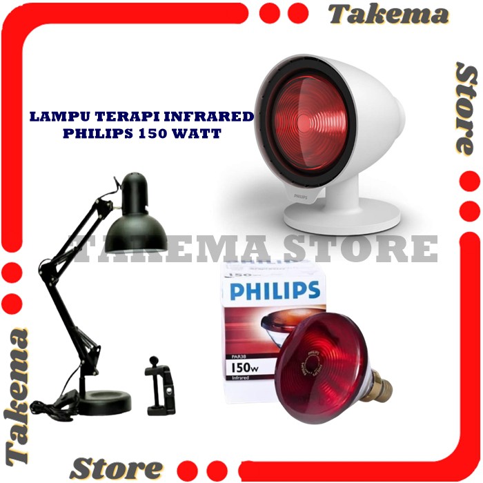 LAMPU TERAPI INFRARED PHILLIPS INFRA RED SINAR INFRAMERAH FISIOTERAPI ...