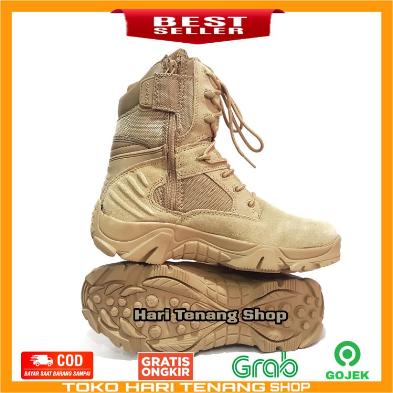 SEPATU BOOTS DELTA 8INC/SEPATU BOOTS TACTICAL/SEPATU BOOTS IMPORT/SEPATU PRIA DAN WANITA