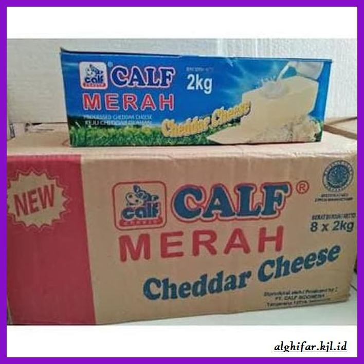 

Ujekujek- Keju Calf Merah 2 Kg -Original.