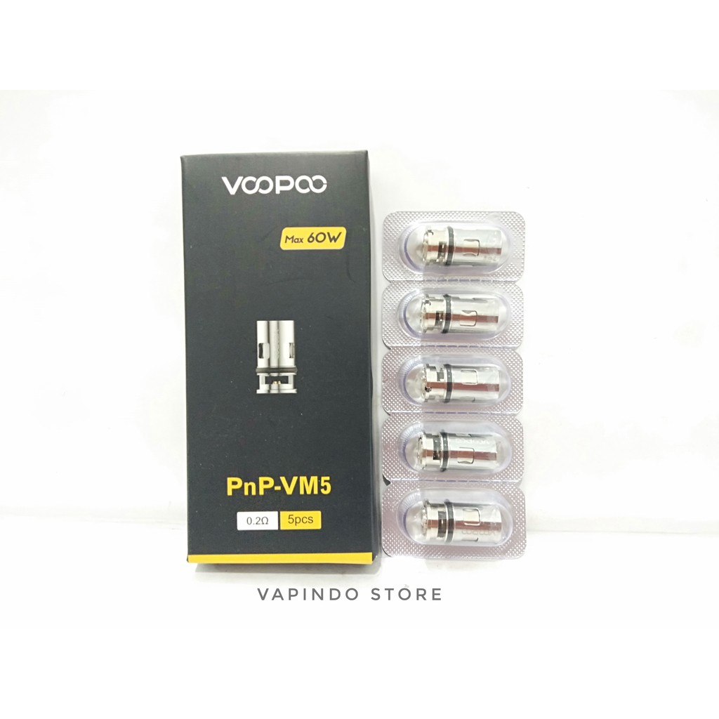 VOOPOO PNP VM5 0.2OHM 1 PCS REPLACEMENT COIL MAX 60W VINCI DRAG X S