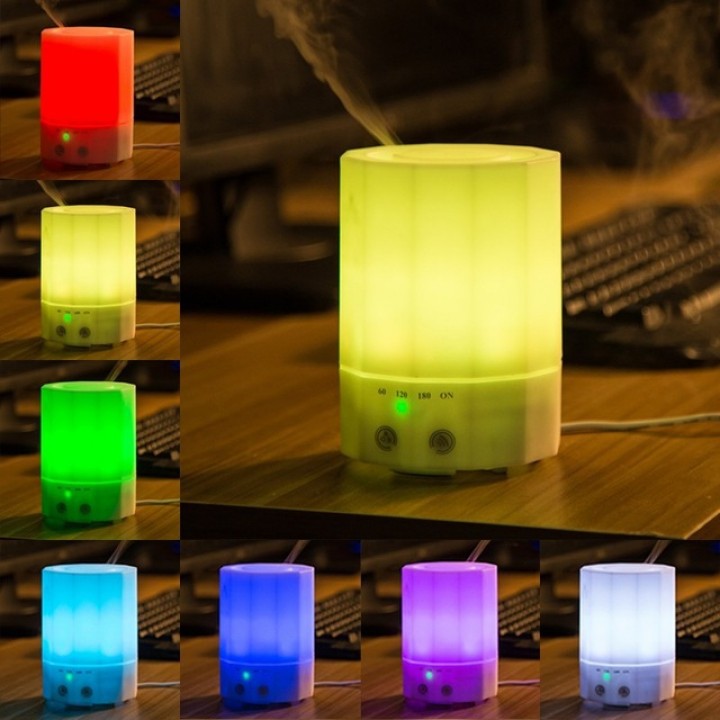 H40 - Humidifier Essential Oil Diffuser Air Purifier LED Light 100ml