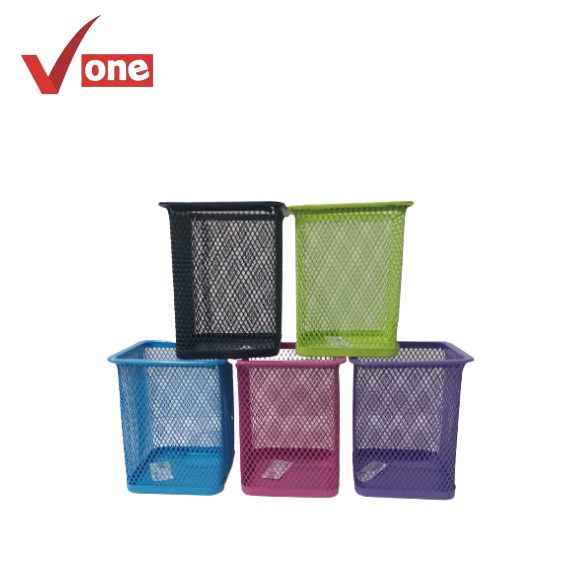 V One Desk Pen Square Mix Color H804C 0020223