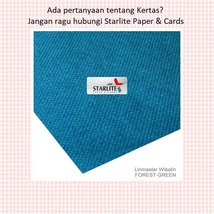 Kertas Covering Paper LINMASTER FOREST GREEN