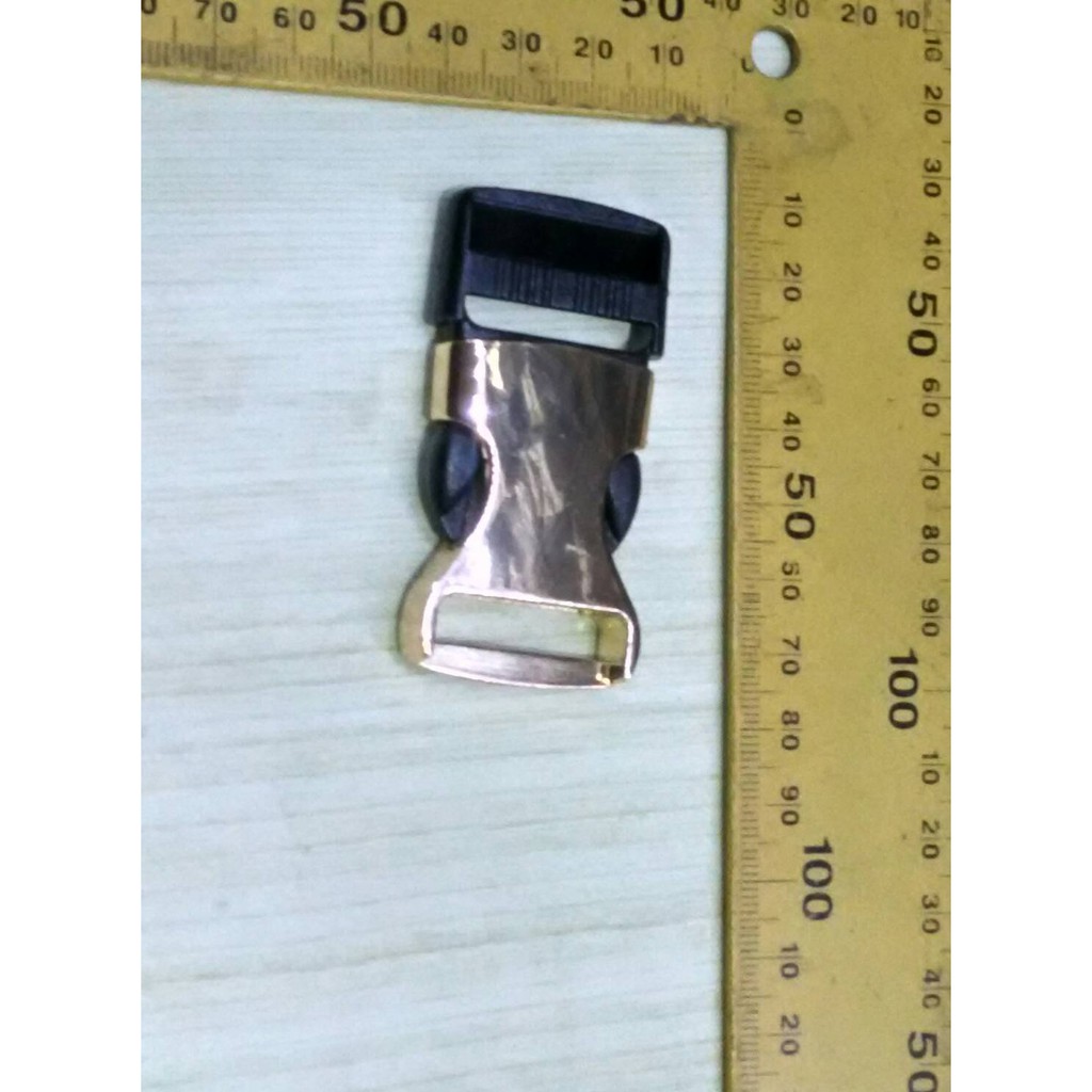 

klip tali tas / Buckles Plastik / Kunci sodok Metal plastik 25 mm