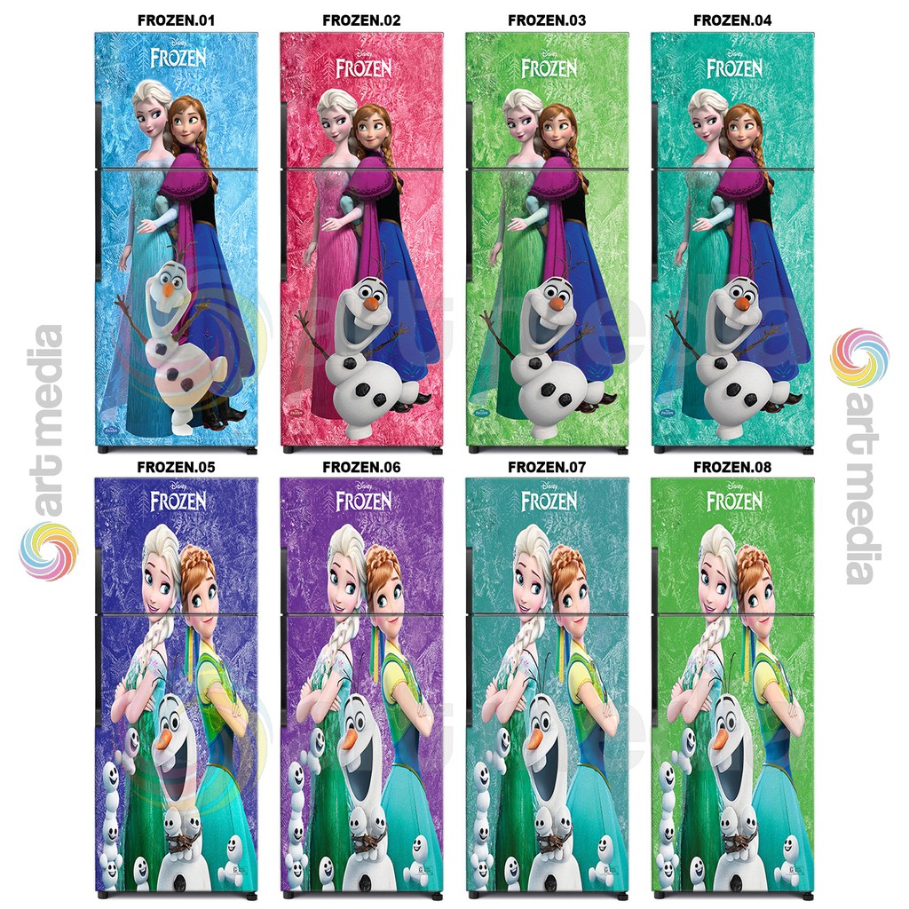 STIKER KULKAS FROZEN