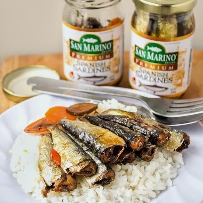 

Kaleng | San Marino Premium Sardines Makanan Instant Ikan Sarden 240G
