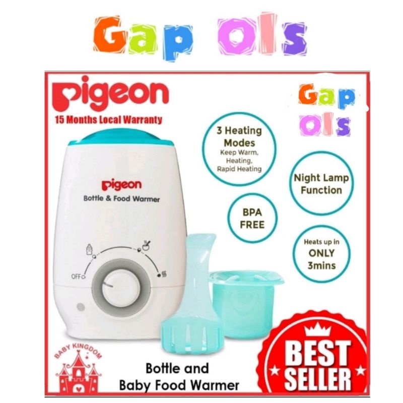 pigeon bottle and food warmer pigeon warmer asi pigeon pemanas asi pigeon pemanas botol