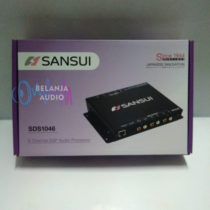 PROCCESOR AUDIO MOBIL SANSUI SDS1046 murah