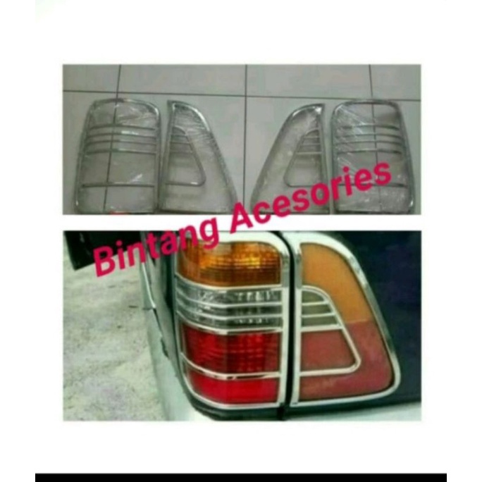 Garnis Lis Garnish List Lampu Belakang Kijang LGX 2002 2003