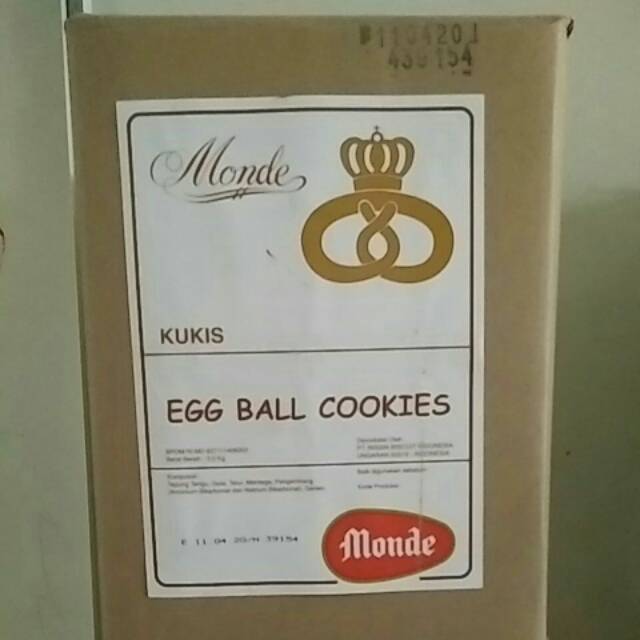 

Egg Ball Cookies