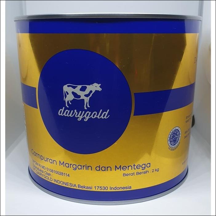 

Dairygold Unsalted Butter Blend Mentega Kaleng 2Kg