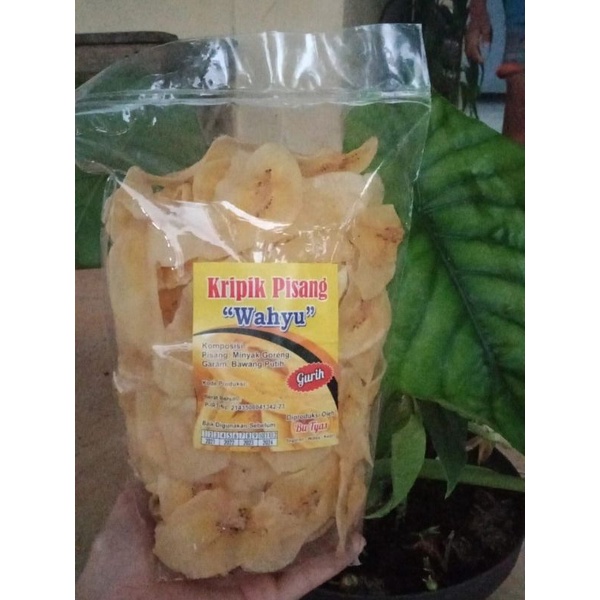 

Kripik Pisang Wahyu rasa Gurih