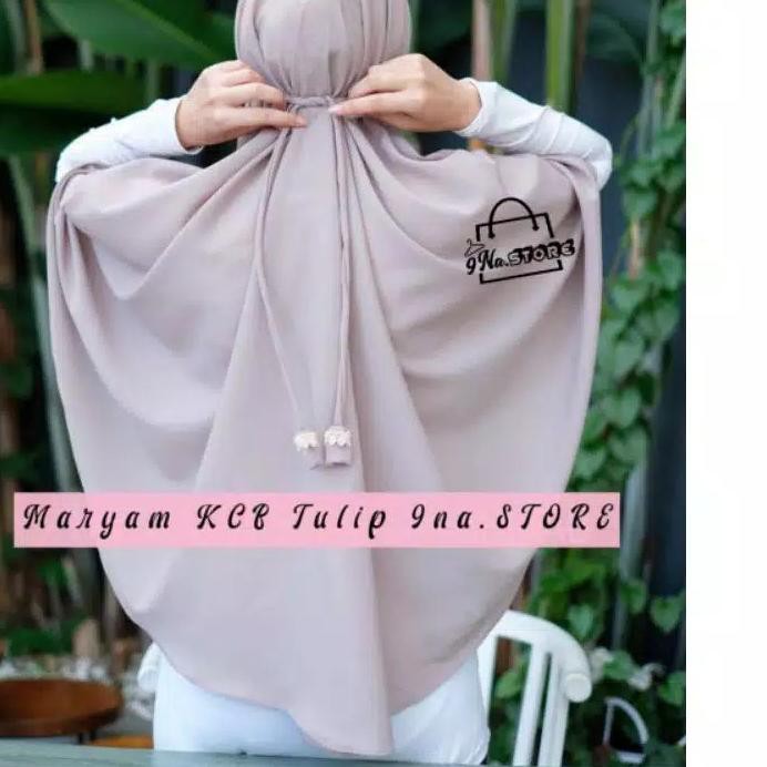 Gratis Ongkir (aav-713) (PROMO GROSIR) hijab bergo maryam kcb jumbo kerudung instan jumbo jilbab i