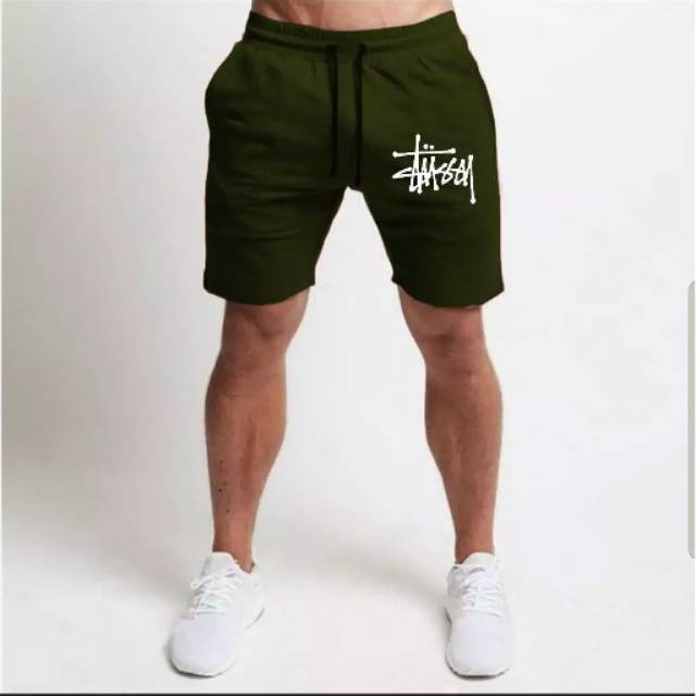 Celana pendek STUSSY. Celana pendek pria kekinian. Celana pendek boxer