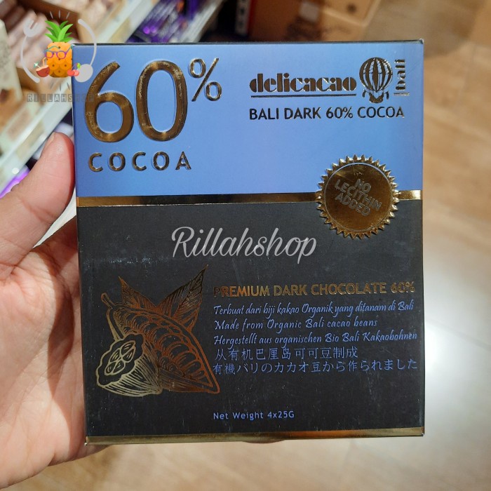 

Delicacao Bali Premium 60% Dark Chocolate