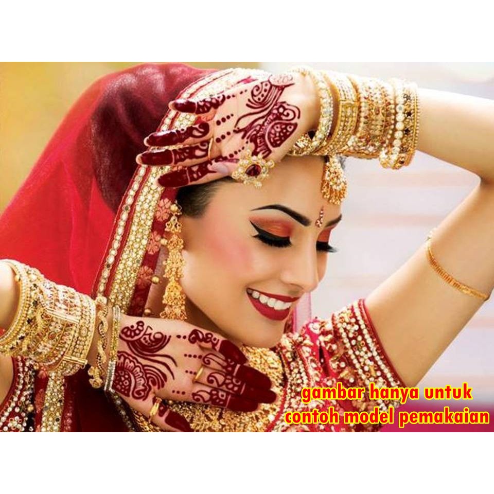 Henna Cetakan, Aksesoris Henna / Merah, Maroon