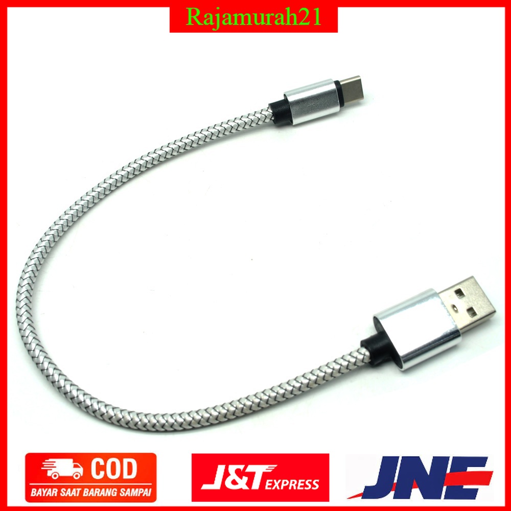 Dragon Line Kabel USB Type C 30cm - AV140 - Silver