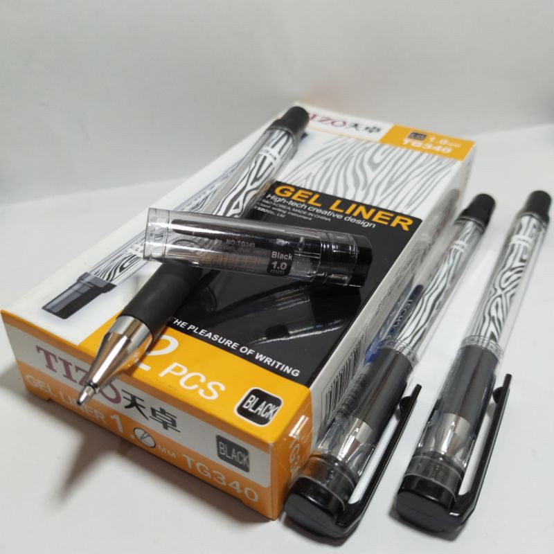 

Pulpen Tizo 1.0mm Gel ink pen / Pulpen Tanda Tangan