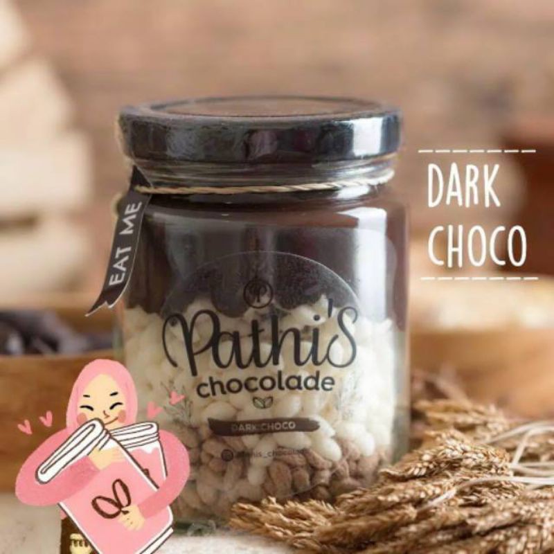 

COKLAT LUMER IN JAR | DARK CHOCO PATHIS CHOCOLADE