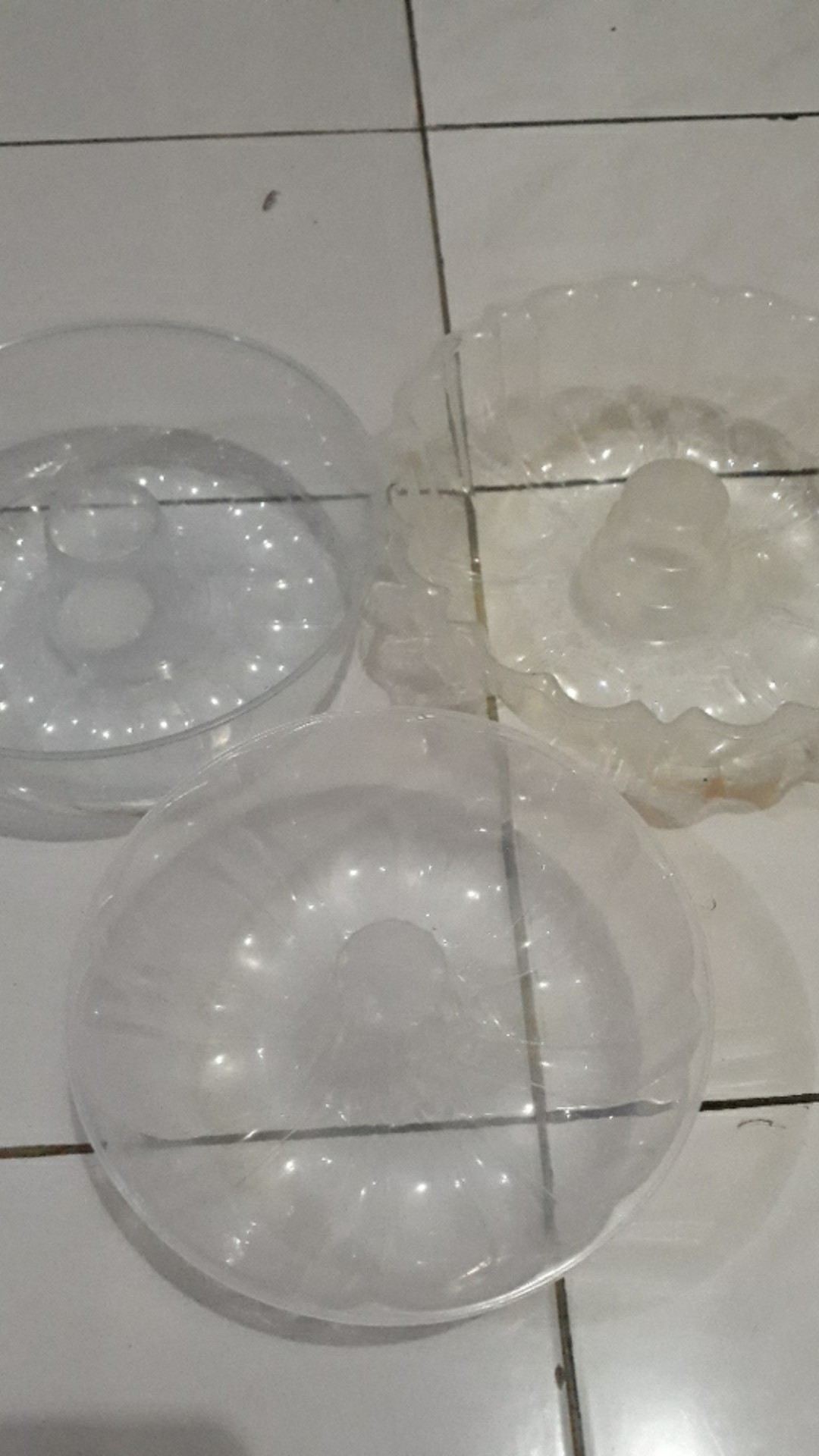 Tantos-cetakan Puding Plastik-3 Ukuran(pilih Ukuran)