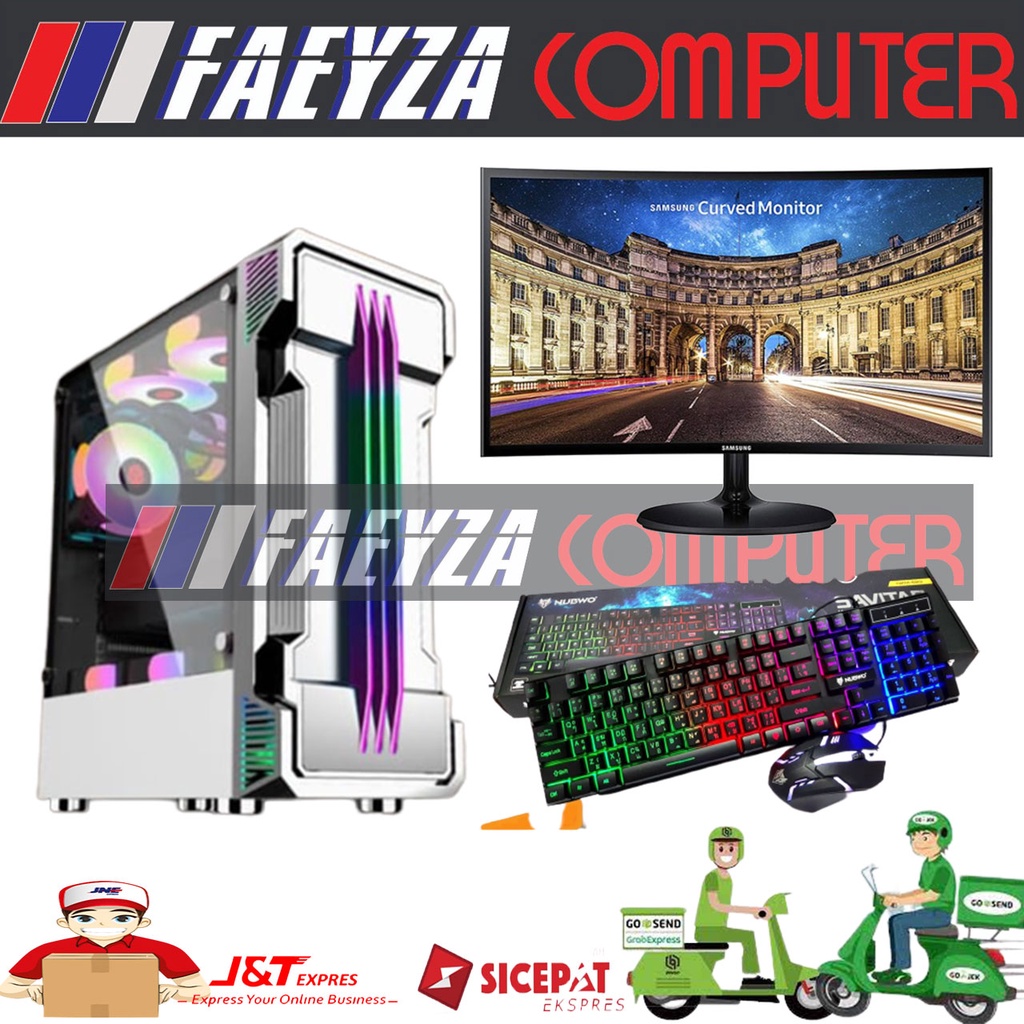 PC Gaming Fullset Intel Core I7 2600 Ram 16 Gb Vs VGA 4GB DDr5 Hemat Bergaransi