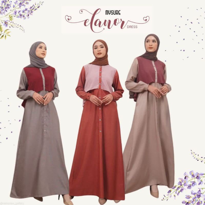 TOKORAME// Elanor Dress by Mysure / Dress Elanor Mysure / Gamis Elanor Mysure / Gamis Mysure / Dress