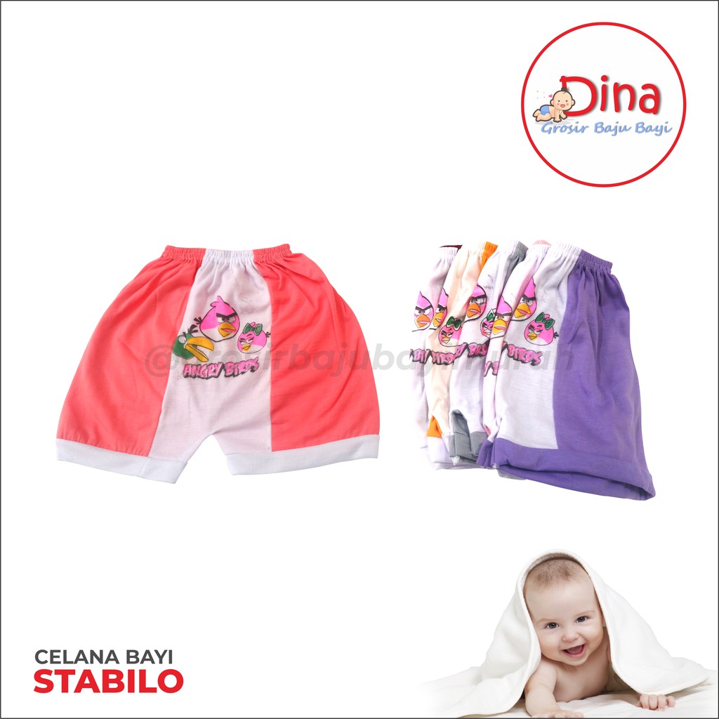 1 LUSIN celana bayi MAMBO STABILLO isi 12 pcs