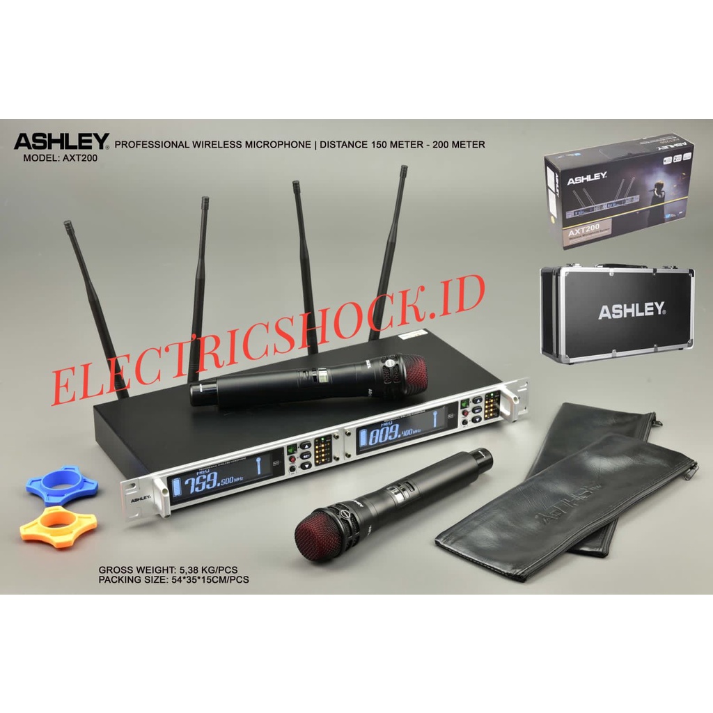 Mic Wireless Ashley AXT200 / Ashley AXT 200 (Original)