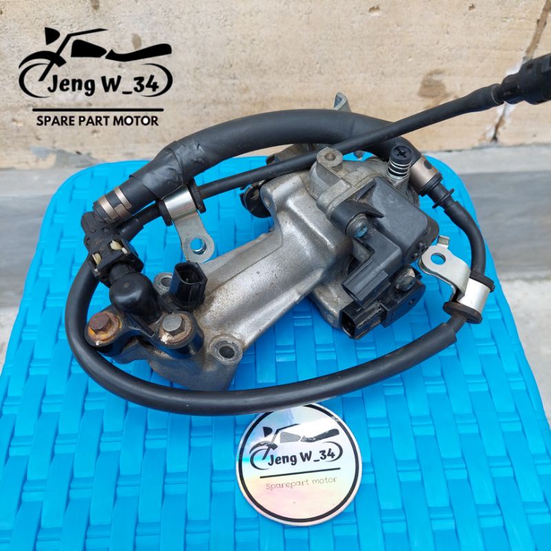 THROTTLE BODY OLD VARIO 125 TROTLE BODY TB SESNSOR TPS INJEKTOR OLD VARIO 125 LAMA KODE KZR ORIGINAL