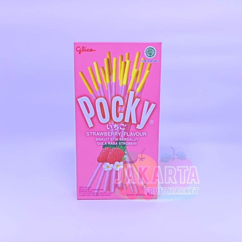 

GLICO POCKY STARWBERRY 45G